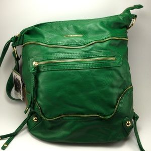 RIVER ISLAND GREEN HANDBAG